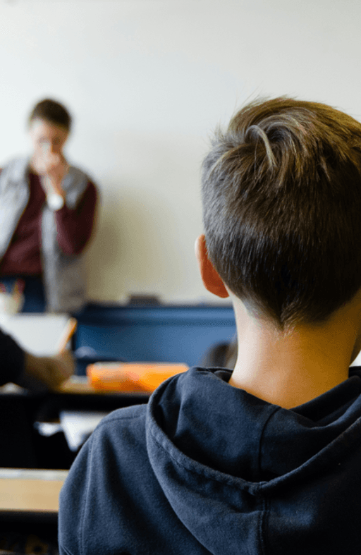 Middelbare school coverbeeld